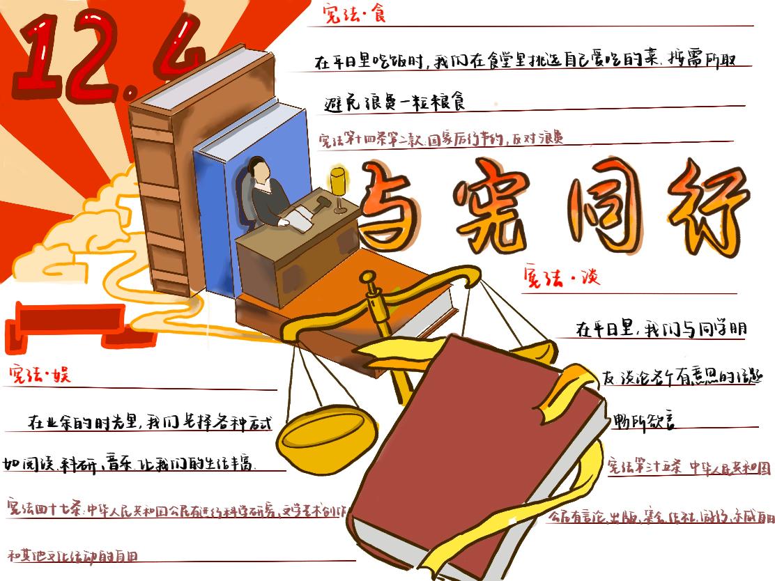 法学院开展“我与宪法”主题优秀作品征集活动